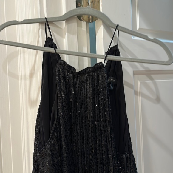 Banana republic dress-l, halter, sequin - Picture 1 of 7